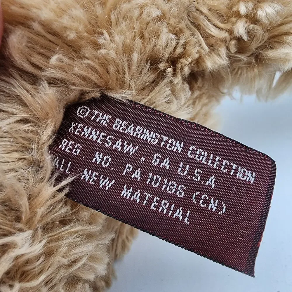 Bearington 2009 Labradoodle Puppy Dog Plush Stuffed Animal Toy 10